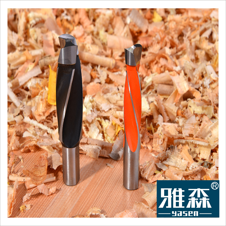 Tungsten Carbide Flute Dowel Drill Bit kanggo Produsen Kayu YASEN Custom Precision High