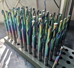 Алюминий CNC бургулоочу бит үчүн бир флейта кескичтери YASEN Жогорку сапаты 5 мм кесүү диаметри