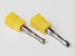 2 Flutes Solid Carbide ခရုပတ် Bits End Milling Cutters YASEN