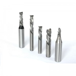 End Mills ดอกกัดเซาะร่องพร้อมฟัน -ขึ้นและลง เครื่องมือ คัตเตอร์ งานไม้ เราเตอร์ YASEN Wood Cutting