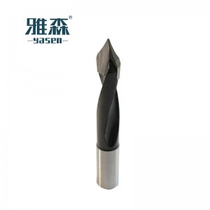 CNC tungsten carbide Dowel Terebrae for per foramen instrumenti ad lignum operandum YASEN Lupum instrumentum oeconomicum