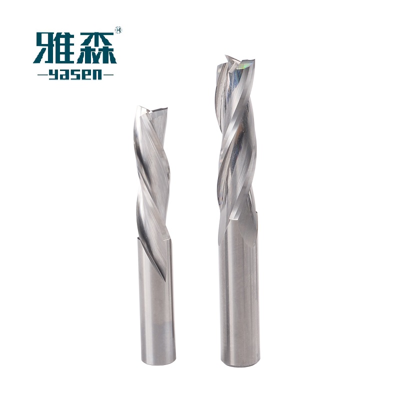 I-CNC Machining Solid Carbide Spiral Bits End Cutter Yokugaya Yezinkuni YASEN Yenza Umbazi Ngokwezifiso