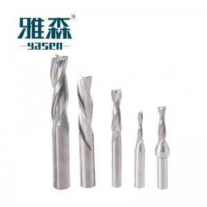 2F / 3F / 4F Karbide spiral birrîna hişk