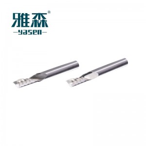 solidi carbide una tibia Fine Mills Router Bit Tools Cutter for woodworking YASEN lignum calidum secans