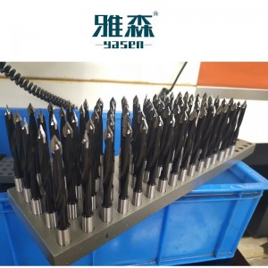 CNC tungsten carbide  Dowel Drills for Through Hole for woodworking YASEN Wholesale Tool  Economical wood tools