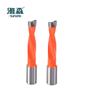 Tungsten Carbide Flute Dowel Drill Bit no ka laau YASEN Manufacturer Custom High Precision