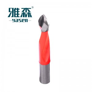 Chinese Professional Wood Drill Bits - KJ2 CNC tungsten Carbide head blind-hole dowel drills – Yasen
