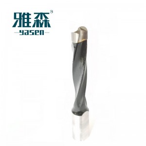 KJ2 CNC twngsten Carbide pen dall-twll hoelbren driliau