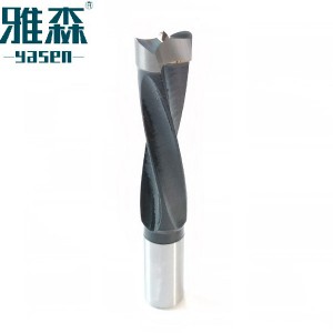 Brocas de pasador de flauta de carburo de tungsteno KJ2-A de mecanizado CNC